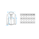 Grey men's hooded jumper Vytis B979 - Men's Sweaters| Sweaters online Grey men's hooded jumper Vytis B979