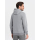 Grey men's hooded jumper Vytis B979 - Men's Sweaters| Sweaters online Grey men's hooded jumper Vytis B979