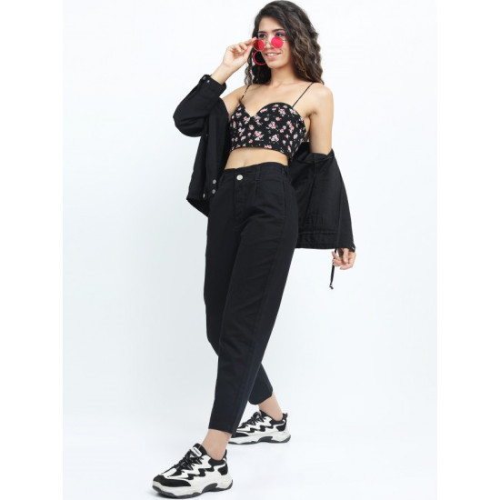 Women's black jeans Itemo PK6565 - For women Women's black jeans Itemo PK6565