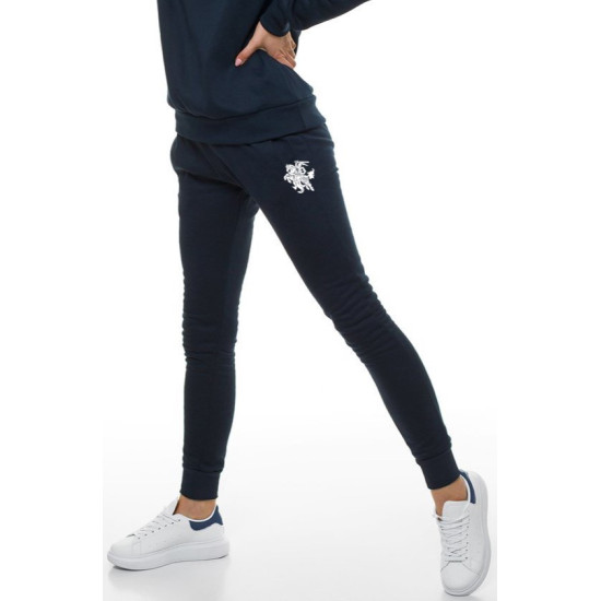 Women's dark blue casual trousers Vytis JS/CK01 - Jeans and Trousers Women's dark blue casual trousers Vytis JS/CK01