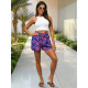 Women's dark blue shorts Jungle O/YH77939 - For women Women's dark blue shorts Jungle O/YH77939