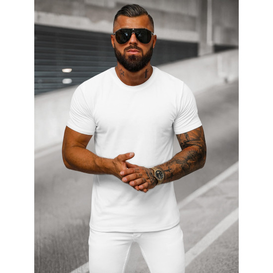 Men's white Coool T-shirt O/T1278/1 - T-shirt Men's white Coool T-shirt O/T1278/1