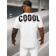 Men's white Coool T-shirt O/T1278/1 - T-shirt Men's white Coool T-shirt O/T1278/1