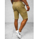 Vyriški rusvi chinos šortai Kolin NB/MP0188K - Šortai | Bridžai Vyriški rusvi chinos šortai Kolin NB/MP0188K