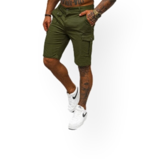 Vyriški chaki spalvos chinos šortai Kolin NB/MP0188MV - Šortai | Bridžai Vyriški chaki spalvos chinos šortai Kolin NB/MP0188MV
