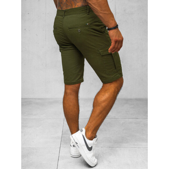 Vyriški chaki spalvos chinos šortai Kolin NB/MP0188MV - Šortai | Bridžai Vyriški chaki spalvos chinos šortai Kolin NB/MP0188MV