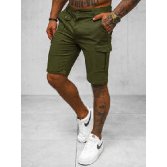 Vyriški chaki spalvos chinos šortai Kolin NB/MP0188MV - Šortai | Bridžai Vyriški chaki spalvos chinos šortai Kolin NB/MP0188MV