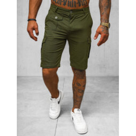 Vyriški chaki spalvos chinos šortai Kolin NB/MP0188MV - Šortai | Bridžai Vyriški chaki spalvos chinos šortai Kolin NB/MP0188MV
