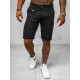 Vyriški juodi chinos šortai Kolin NB/MP0188N - Šortai | Bridžai Vyriški juodi chinos šortai Kolin NB/MP0188N