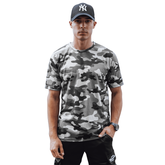 Leniks harmaa maastopusero RX5590 - Miehille Leniks harmaa maastopusero RX5590
