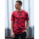 Leniks red camouflage shirt RX5591 - For men Leniks red camouflage shirt RX5591