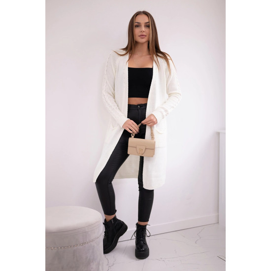 Women's light blue cardigan Comb 17936 - For women Women's light blue cardigan Comb 17936