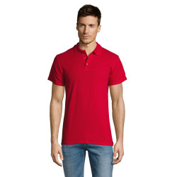 Vyriški raudoni polo marškinėliai Summer