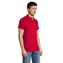 Vyriški raudoni polo marškinėliai Summer