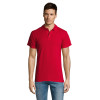Men's red polo shirt Summer