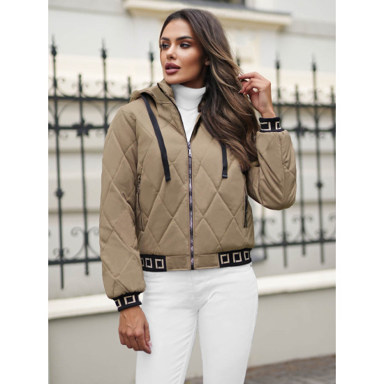 Brown ladies jacket Moren JS/16M9086/84Z