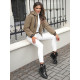 Brown ladies jacket Moren JS/16M9086/84Z
