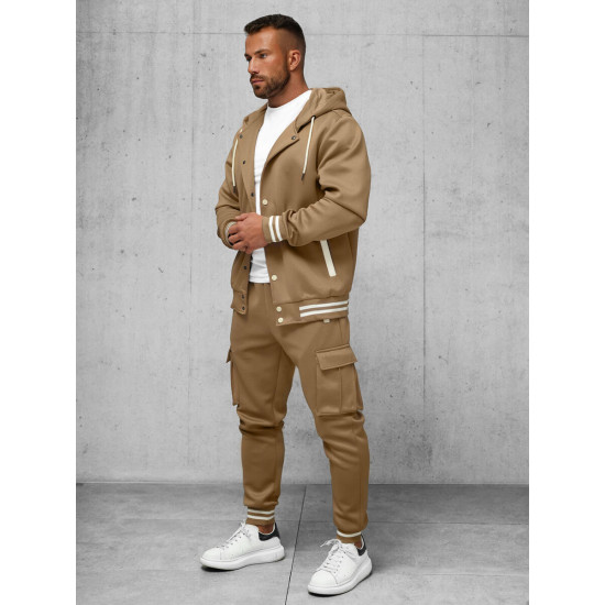 Rudas vyriškas džemperis Style JS/27C6506/91 - Vyriški džemperiai Rudas vyriškas džemperis Style JS/27C6506/91 Premium
