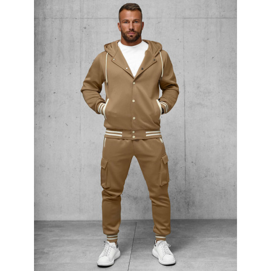 Rudas vyriškas džemperis Style JS/27C6506/91 - Vyriški džemperiai Rudas vyriškas džemperis Style JS/27C6506/91 Premium