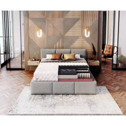 Spyruoklinis čiužinys GINASO MAX 90X200