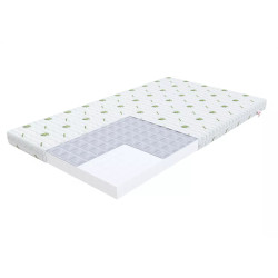 Vaikiškas porolono čiužinys su Aloe vera paviršiumi BABY CARE 90X200