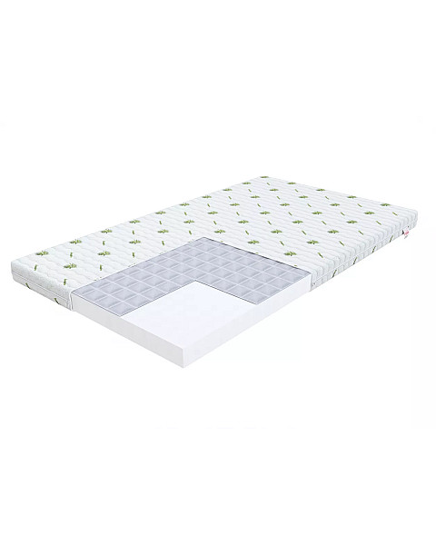 Vaikiškas porolono čiužinys su Aloe vera paviršiumi BABY CARE 90X200