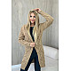 Women's brown cardigan Elin 29996