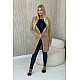 Women's brown cardigan Elin 29996