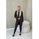 Women's brown cardigan Elin 29997