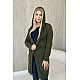 Women's khaki jumper Elin 29990