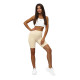 Women's short brown trousers Liam