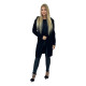 Women's black cardigan Elin