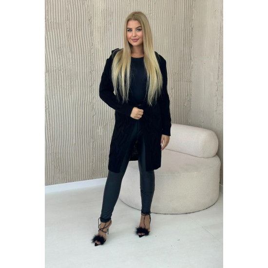 Women's black cardigan Elin 30000