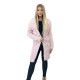 Women's pink cardigan Elin