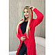 Women's red cardigan Elin 29994
