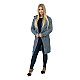 Women's dark grey sweater Elin 30002
