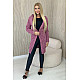 Women's dark pink cardigan Elin 29998