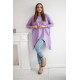 Moteriška violetinė palaidinė Rosit 25395 - Moterims Moteriška violetinė palaidinė Rosit 25395