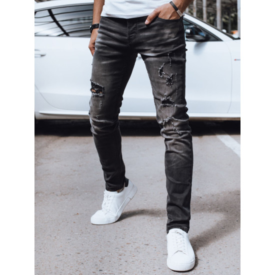 Vyriški juodos spalvos džinsai Mark UX4247 - Kelnės Vyriški juodos spalvos džinsai Mark UX4247