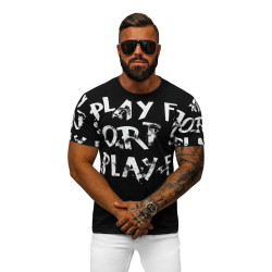Vyriški juodi marškinėliai Play Vyriški juodi marškinėliai Play