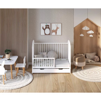 Детский матрас из пенополиуретана с поверхностью из алоэ вера BRESSO 4KIDS 80X180