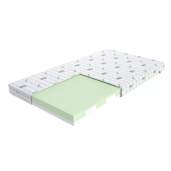 Vaikiškas porolono čiužinys su Aloe vera paviršiumi LUIGI 90X190 LUIGI