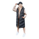 Long reversible women's black vest Rit TY3838 - For women Long reversible women's black vest Rit TY3838