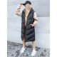 Long reversible women's black vest Rit TY3838 - For women Long reversible women's black vest Rit TY3838
