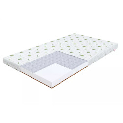 Vaikiškas grikių ir kokoso čiužinys su Aloe vera paviršiumi BABY COMFORT 70X140