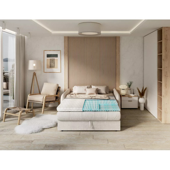 Antčiužinis tinkantis žmonėms kenčiantiems nugaros skausmus MALTA DOUBLE 80x200 MALTADOUBLE - Antčiužinis tinkantis žmonėms kenčiantiems nugaros skausmus MALTA DOUBLE 80x200 MALTADOUBLE
