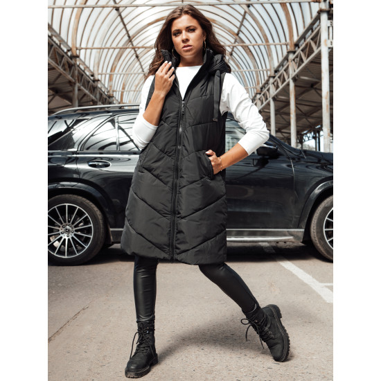 Juoda liemenė Sofia TY4561 - Moterims Juoda liemenė Sofia TY4561