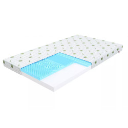 Vaikiškas porolono čiužinys su Aloe vera paviršiumi LEON 80X190