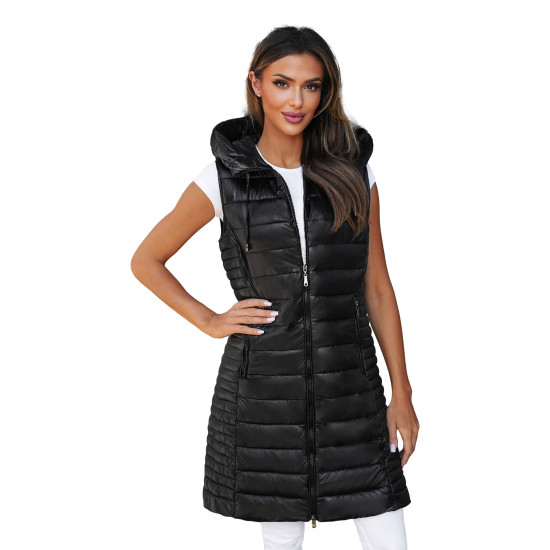 Moteriška liemenė su gobtuvu Mila JS/16M9113/392