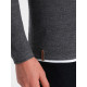 Men's dark grey sweater Finn V8 OM-SWSW-0103 - For men Men's dark grey sweater Finn V8 OM-SWSW-0103